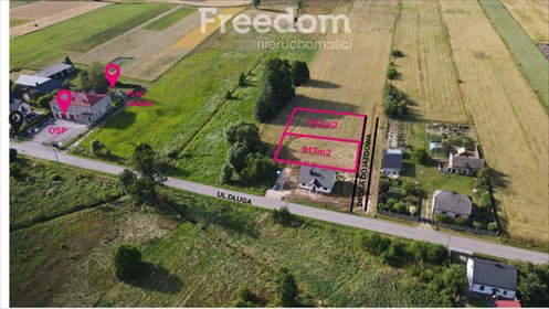 Działka budowlana 1829 m2 w Nowinach – idealna pod dom działka Nowiny