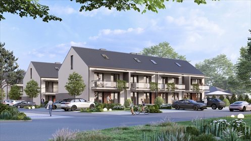 Nowoczesne 62 m² z balkonami i poddaszem - polecam! mieszkanie Rzeszów, Myśliwska