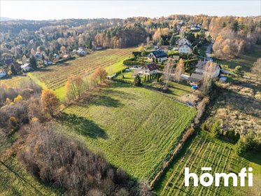 Działka 5199 m² z mediami, Włosań, spokojna okolica działka Włosań, Bajeczna