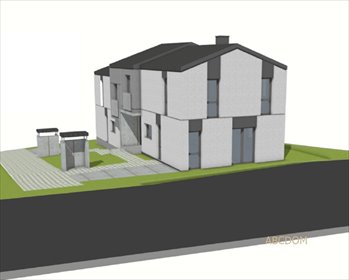 Nowoczesne bliźniaki z ogródkiem i wysokim standardem dom Ochojno, Ochojno