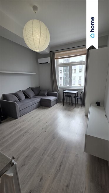 Nowoczesne 23 m² z klimatyzacją i dużym oknem mieszkanie Warszawa, Wileńska
