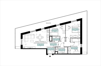 mieszkanie na sprzedaż 75m2 mieszkanie Katowice