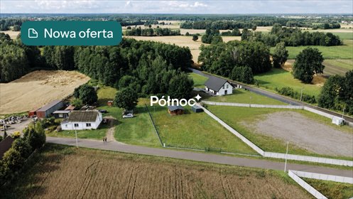 Działka 1777 m² z domkiem i tarasem - polecam działka Nowe Kozłowo