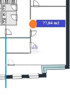 Lokal biurowy 78 m² z balkonem, klimatyzacja - polecam! lokal użytkowy Warszawa, Włochy, al. Krakowska