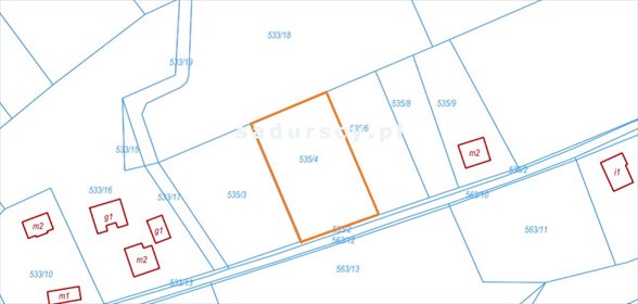 działka na sprzedaż 1500m2 działka Grajów