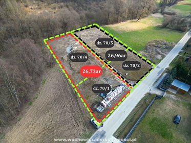 Działki zagrodowe w Parkoszowicach 2x26,7 ar - polecam działka Parkoszowice