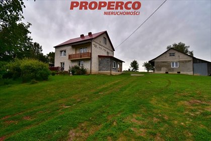 Na sprzedaż przestronny dom 160 m² z gospodarstwem 1,83 ha w Szyszczycach dom Działoszyce, Szyszczyce