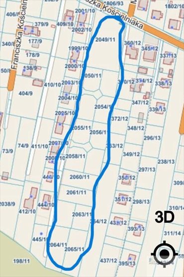 Polecam działki budowlane 700 m² w Krasowach, las, media, spokój działka Mysłowice, Krasowy, Franciszka Kościelniaka