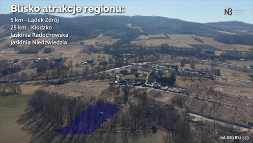 działka na sprzedaż 2540m2 działka Stronie Śląskie, Stronie Śląskie, Trzebieszowice