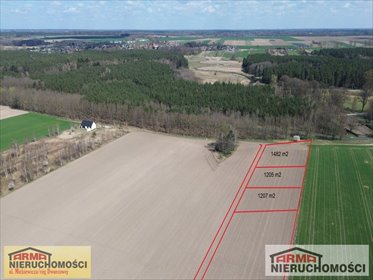 działka na sprzedaż 1205m2 działka Smogolice