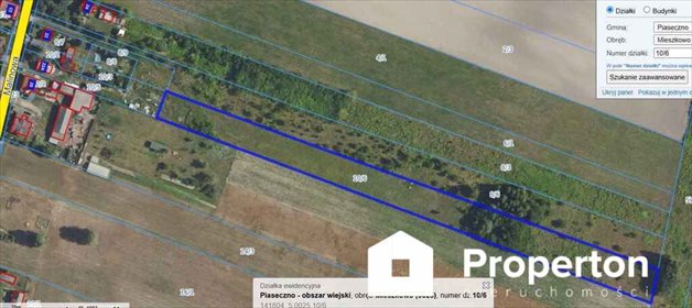 działka na sprzedaż 7995m2 działka Mieszkowo, Malinowa