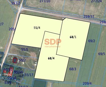 Na sprzedaż działki inwestycyjne 31,5 ha w Źródłach działka Źródła