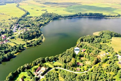Działka 4231 m² nad jeziorem Buwełno (z linią brzegową) działka Cierzpięty, Cierzpięty