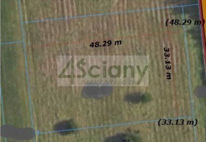 Na sprzedaż działka budowlana 1604 m² z WZ i mediami działka Duchnów