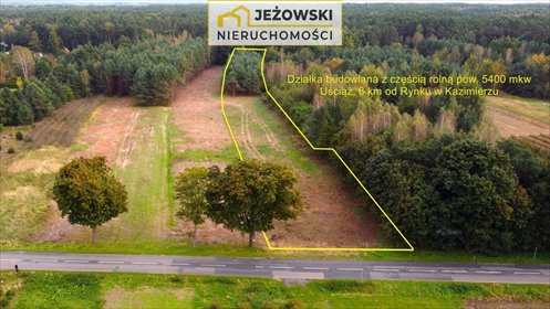 działka na sprzedaż 5400m2 działka Uściąż