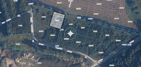 działka na sprzedaż 1001m2 działka Koleczkowo, Spokojna