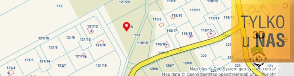 Działka leśna 3766 m² nad jeziorem Bolesty - idealna na relaks działka Bolesty
