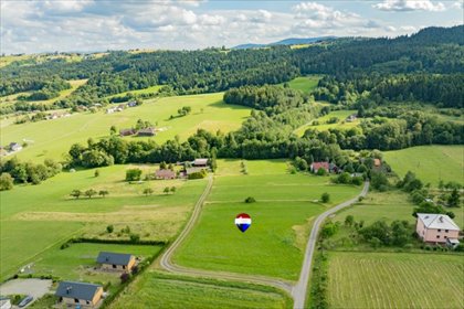 Na sprzedaż malownicza działka 4 800 m² w Pisarzowej działka Pisarzowa