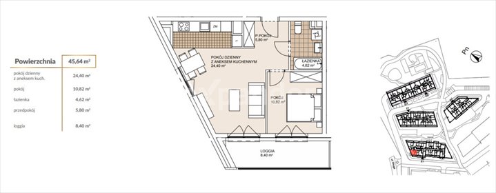 mieszkanie na sprzedaż 46m2 mieszkanie Wrocław, Szczepin, Długa