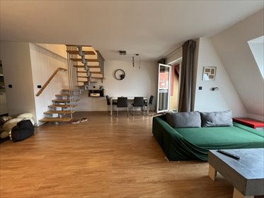 Dwupoziomowe mieszkanie 71 m2 z balkonem i garażem mieszkanie Wrocław