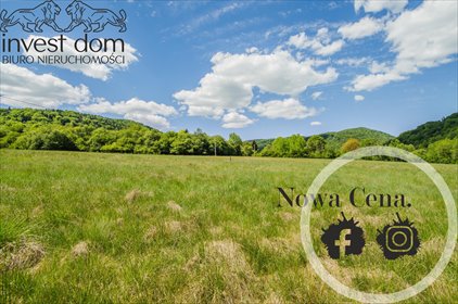 działka na sprzedaż 1569m2 działka Uście Gorlickie