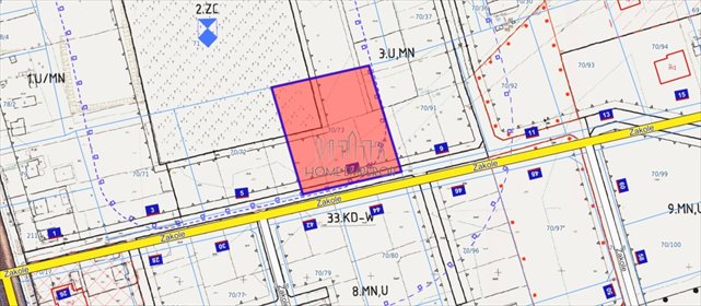 Sprzedam działki usługowe w Prażmowie - 0,12 ha, media, plan! działka Prażmów, Zakole