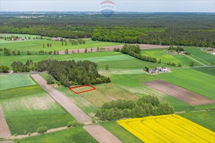 działka na sprzedaż 600m2 działka Krzykosy, Szkolna