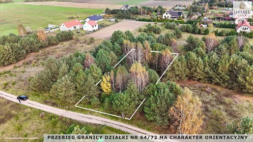 działka na sprzedaż 1502m2 działka Giedajty