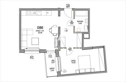 mieszkanie na sprzedaż 48m2 mieszkanie Warszawa, Targówek, Piotra Wysockiego