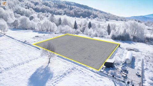 działka na sprzedaż 1600m2 działka Koszarawa