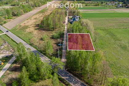 działka na sprzedaż 1000m2 działka Gołków, Ceglana