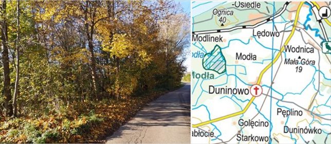 działka na sprzedaż 1811m2 działka Duninowo