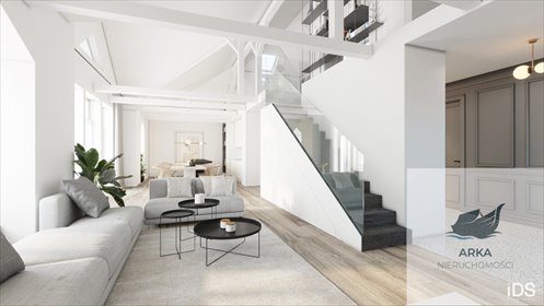 Ekskluzywny apartament z ogrodem i antresolą polecam mieszkanie Szczecin, Pogodno, ks. Bolesława Domańskiego
