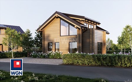 Nowoczesny dom Vastu z sauną i ogrodem, 106 m2 dom Ługi, Ługi, Ługi