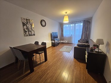 Przestronne 3-pokojowe mieszkanie 63 m² - balkon i pełna infrastruktura mieszkanie Kraków, Dębniki, Kliny, Bartla