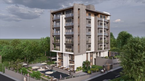 Nowoczesny apartament z basenem i ogrodem w Kepez mieszkanie Antalya, Göçerler, Kepez, Antalya