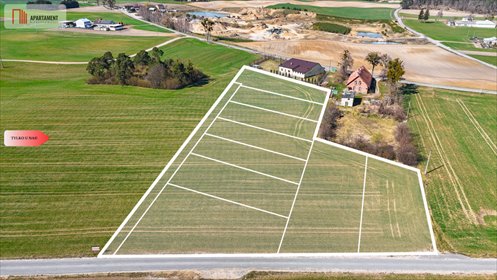 Działka budowlana 1300 m² w Osetnie, blisko jezior działka Osetno