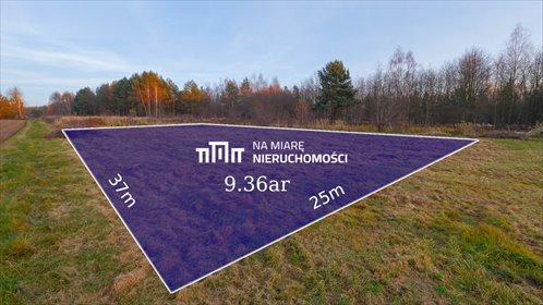 działka na sprzedaż 936m2 działka Wola Cicha