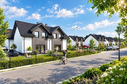 Nowoczesne bliźniaki 81,5 m² z garażem i działką - polecam! dom Rzeszów, Słocińska