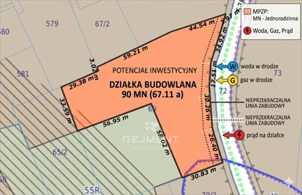 działka na sprzedaż 10000m2 działka Grajów