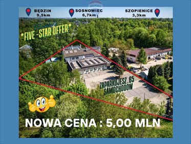 lokal użytkowy na sprzedaż 1272m2 lokal użytkowy Katowice, Pod Młynem