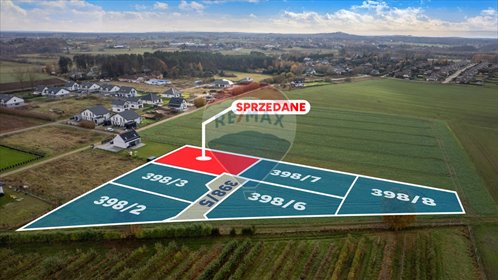 działka na sprzedaż 1015m2 działka Konikowo