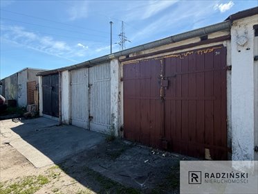 Garaż 18 m² z oświetleniem, cegła, blisko centrum garaż Gorzów Wielkopolski