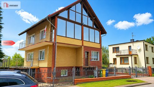 Przestronny dom 240 m2 z tarasem i ogrodem w Rudnie dom Rudno