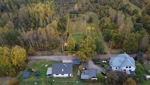 Działka 1889 m² z mediami, blisko lasu - polecam! działka Samsonów, Ciągłe