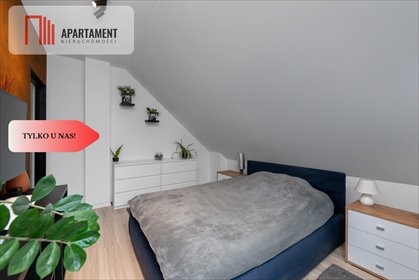 Nowoczesny dom 120 m2 z garażem, ogrodem i kominkiem dom Miękinia, Leśna