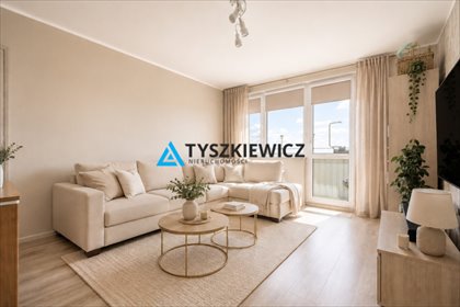 Przestronne 3-pokojowe mieszkanie w centrum Starogardu Gdańskiego mieszkanie Starogard Gdański, Osiedle 60-lecia Odzyskania Niepodległości Polski