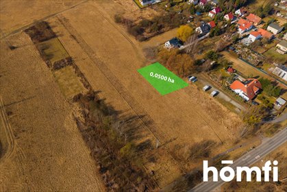 działka na sprzedaż 500m2 działka Wrocław, Pawłowice, Pawłowice, Krokusowa