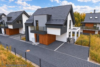 Na sprzedaż nowoczesny dom 153 m² w Zielonkach z tarasem i balkonem dom Zielonki
