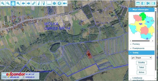 działka na sprzedaż 12100m2 działka Wólka